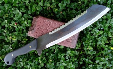 Black Mamba Golok. Picture link to close up pictures, prices, and descriptions.