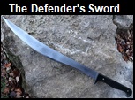 Handmade Defender's Short Sword. Picture - Link to more pictures, prices,and detailed descriptions.
