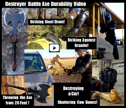 Destroyer Battle Axe Durability Video Picture Link