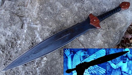 Doomsday Sumerian Sword picture link to more pitures and ordering.