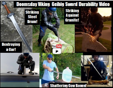 Doomsday Viking Geibig Sword Durability Video Picture Link
