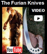 The Furian Knives Influenced by Chronicles of Riddick Youtube Video.