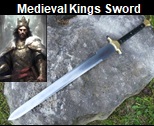 Medieval Kings Sword Picture link to more pictures and order info