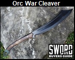 The Orc War Cleaver Picture link to more pictures and order info